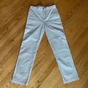 Vineyard Vines Boys Seersucker Blue White Pants